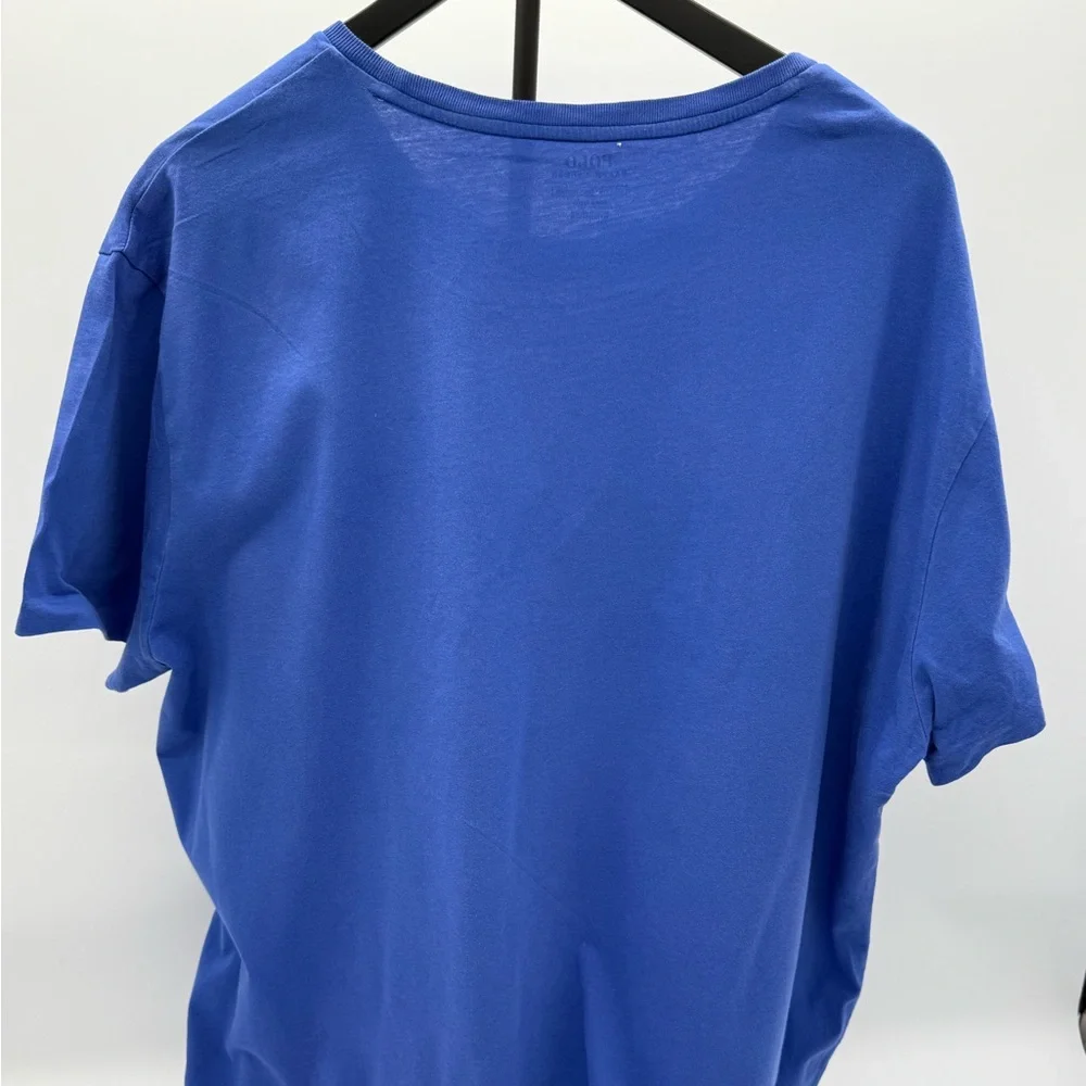 Polo Ralph Lauren Big Logo Graphic T Shirt Mens XXL Blue - Picture 2 of 10